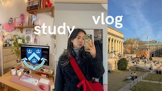 STUDY VLOG | productive day in my life as an ivy league film student in nyc