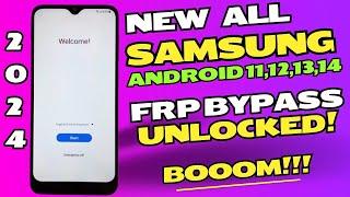 Finally New All Samsung FRP Bypass 2024GOOGLE ACCOUNT UNLOCK - Android 11/12/13/14 Without PC