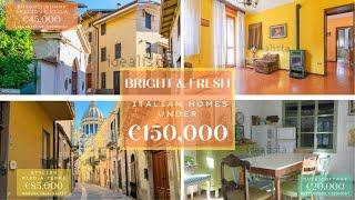 Week 7: BRIGHT & FRESH SPACES: "Exceptional Italian Homes Under €150,000" Weekly Finds