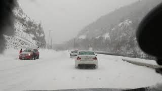 Conduciendo por esta  impresionante nevada en los Pirineos Andorranos video espectacular