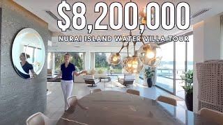 Beachfront Water Villa Tour | Nurai Island, Abu Dhabi