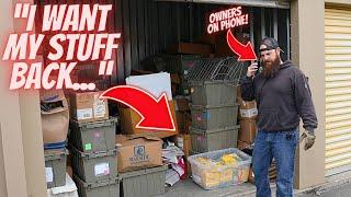 Our first DRAMA storage unit - $50,000 found and they want it back….