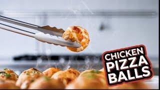 Chicken Pizza Balls Recipe  Easy Snack or Appetizer 