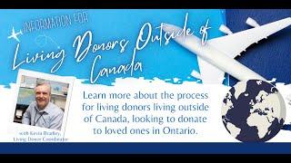 Out-of-Country Living Organ Donors - Your Questions Answered | GiveLifeUHN