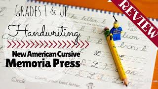 Handwriting Memoria Press New American Cursive Review