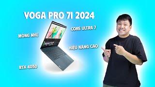 Laptop mỏng nhẹ, phù hợp cho dân đồ hoạ! Lenovo Yoga Pro 7i 2024