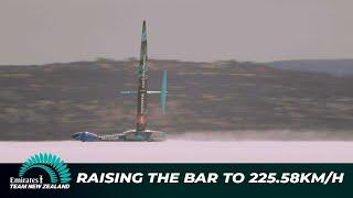 New Wind Powered Land Speed World Record - 225.58km/h