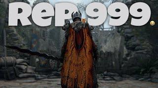 Rep 999 in for honor is crazy...