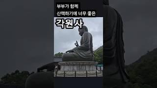 건물과 자연이 어울리고, 엄청난 크기의 부처님이 계신 각원사. 높이 15m  둘레 30m 부처님이 계신 곳#편안한#부드러운#절#천안#태조산#각원사#Temple
