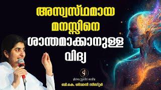 One way to Calm a Disturbed Mind | BK Shivani Sister | Motivation  Malayalam