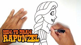 How to Draw Rapunzel - Step by Step Video