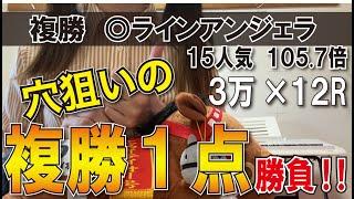 【女は複勝よ】新潟競馬で中穴～大穴の複勝１点で全レース買ってみた！