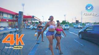 ️JAMAICA WALK BY | WALKING MOST DANGEROUS PLACE In Jamaica Mountain View Ave From Windward Road 4K