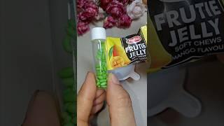 Kinder Joy Box With Mango Jelly In Bottle Fennel Gems Chocolate Popsicle #shorts #trending #gems