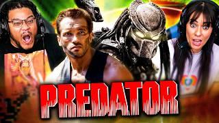 PREDATOR (1987) MOVIE REACTION!! FIRST TIME WATCHING! Arnold Schwarzenegger | Full Movie Review