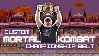 Custom Mortal Kombat Championship Belt Review!