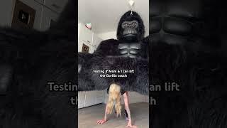 My mom did that in High heels #funny #gorilla