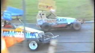 brisca stockcars stu smith senior heat win hartlepool 1986