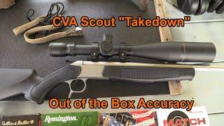 CVA Scout "Take Down" 6.5 Creedmoor - Out of the Box Accuracy