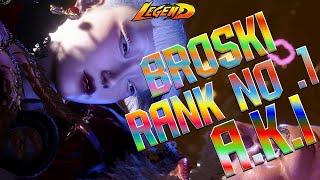 Street Fighter 6 BROSKI Rank No.1 A.K.I Gameplay Is So Stylish !