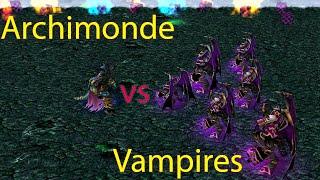 Archimonde VS 6 Vampire Guild - Who is the strongest villain in warcraft3 ?