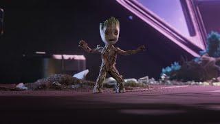 I Am Groot Season 1 - Groot Learns How To Walk Scene