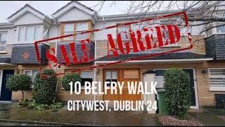 *** SALE AGREED ***  10 Belfry Walk, Citywest, Dublin 24