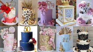 Fabulous 50th Birthday Cake Design/50th Birthday Cake/50th Birthday Cake Ideas/Birthday Cake Design