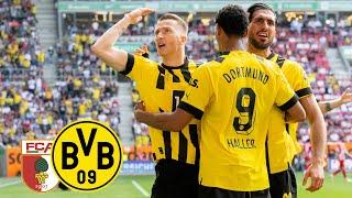 Reus: "Without the fans, we're only worth half!" | Augsburg 0-3 BVB | Highlights