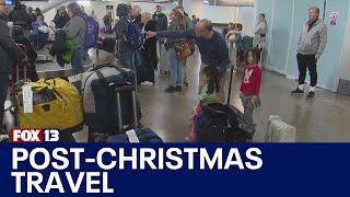 Post-Christmas travel at Sea-Tac Airport | FOX 13 Seattle