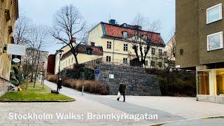 Stockholm Walks: Brännkyrkagatan. 1770 estate to controversial new build Plankan.