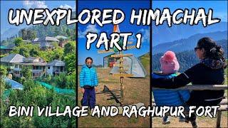 Unexplored Himachal Series - Part 1 l Bini Village & Raghupur Fort l Himachal #raghupurfort #jibhi