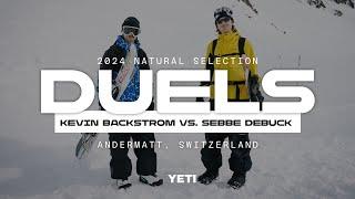 DUELS: BACKSTROM VS. DEBUCK | Andermatt, Switzerland | Natural Selection Tour