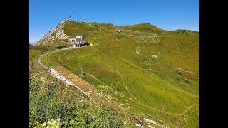 Walking in Switzerland - Rochers de Naye Mountain (4K)