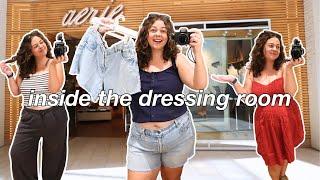 Inside the Dressing Room at Aerie!