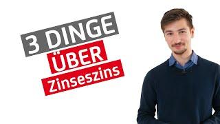 3 Dinge über... Zinseszins | Finanzbegriffe einfach erklärt