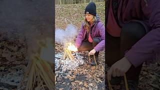 مهارت های بقا: بمب آتشین با مسابقات بزرگ  سال نو مبارک! #بقا #bushcraft #lifehack