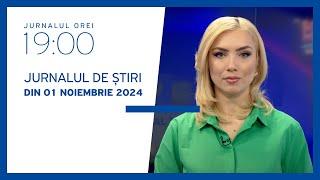 Jurnalul orei 19:00, 01.11.2024