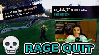 Killing George King 8514 in GTA online Trash anti-griefer *EXPOSED* for using XLAG