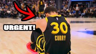 URGENT! Stephen Curry Injured and WILL NOT PLAY the Next Game! Warriors in Desperation Mode