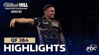 PRICE PINS A NINE-DARTER! | Quarter-Finals 3&4 | 2021/22 William Hill World Darts Championship