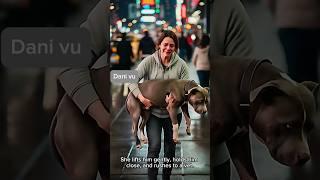 Heartless Man Abandons Dog, But Watch What This Girl Does  #shorts