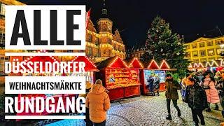 Düsseldorf - Alle Weihnachtsmärkte in der City - großer Rundgang 