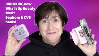 NEW WHAT'S UP BEAUTY & MERIT and CVS & SEPHORA HAUL!