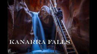 Kanarra Falls, Beautiful, easy waterfall hike in a slot canyon. Utah hiking and photography