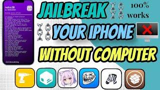 How to Jailbreak  your iphone 2024! Without computer on 6,6s,6s+,7,7+,8,8+,X,Xs,Xr . Ios 15-15.8