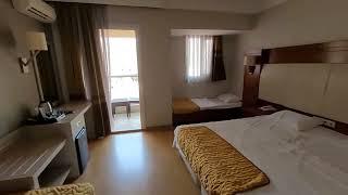 Julian Club Hotel Marmaris Turkey July 2023 , Room walkaround 4k