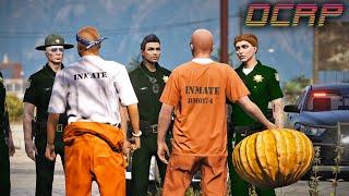 Escaped Prisoner Costume Party in GTA RP | OCRP