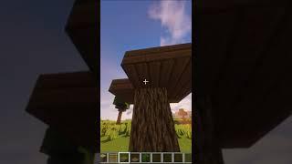 How To Make a Tree House In Minecraft! | @FaisalInit | #Shorts