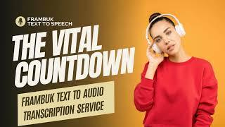 The Vital Countdown - Frambuk Text To Audio Transcription Service Sample